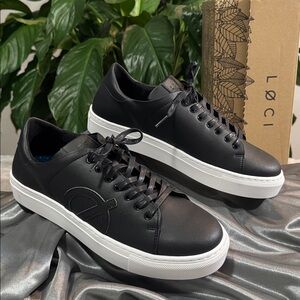LØCI Premium Sustainable Black  Low-Top Sneakers Men's  EU 42 / US 9  Unisex